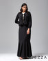 Bow-Front Crop & Mermaid Skirt Elegance 64351